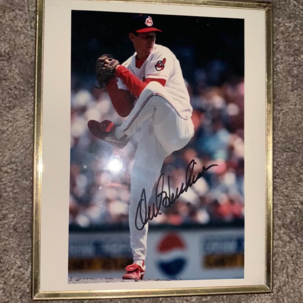 Oral hershiser signed photo